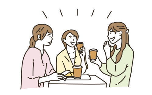 規則正しい生活リズムが生まれる