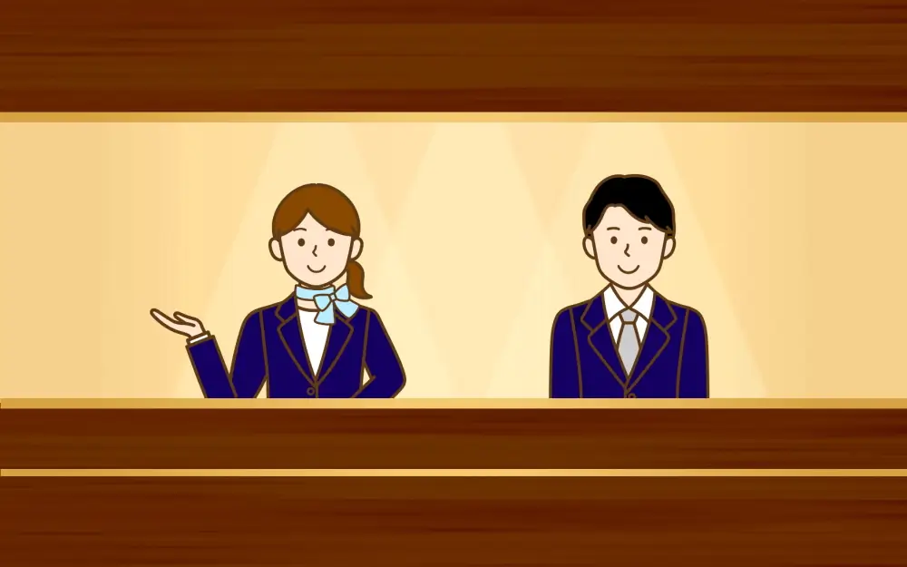 フロントサービスで支えます